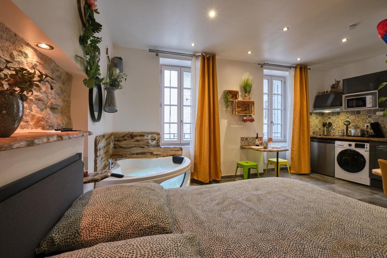 Place Carnot - Studio Tout Equipe Avec Jacuzzi Proche Toutes Commodites Καρκασόν Εξωτερικό φωτογραφία